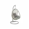 Hanging garden armchair DKD Home Decor Grey Multicolour Aluminium synthetic rattan 90 x 70 x 110 cm