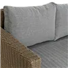 Table Set with 3 Armchairs DKD Home Decor MB-166666 Beige Grey 137 x 66 x 70,5 cm 137 x 66 x 73 cm (4 Pieces)
