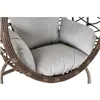 Hanging garden armchair DKD Home Decor Brown Grey Multicolour Dark brown Aluminium synthetic rattan 100 x 78 x 120 cm 100 x 70 x