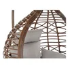 Hanging garden armchair DKD Home Decor Brown Grey Multicolour Dark brown Aluminium synthetic rattan 100 x 78 x 120 cm 100 x 70 x