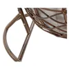Hanging garden armchair DKD Home Decor Brown Grey Multicolour Dark brown Aluminium synthetic rattan 100 x 78 x 120 cm 100 x 70 x