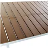 Dining Table DKD Home Decor Resin Aluminium 160 x 90 x 75 cm