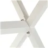 Dining Table DKD Home Decor Resin Aluminium 160 x 90 x 75 cm