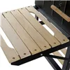 Coal Barbecue with Wheels DKD Home Decor Black Natural Metal Steel 113 x 51 x 97 cm (113 x 51 x 97 cm)