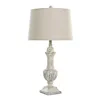 Desk lamp DKD Home Decor Cream Resin 220 V 60 W 38 x 38 x 73 cm
