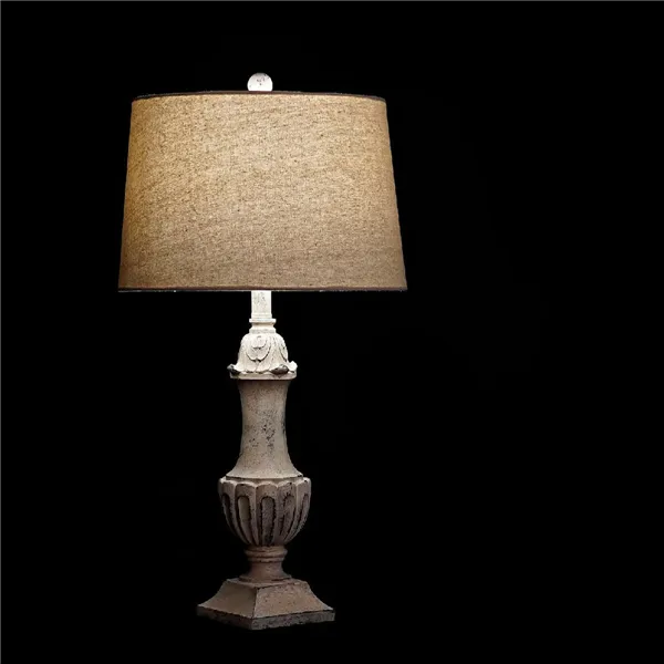 Desk lamp DKD Home Decor Cream Resin 220 V 60 W 38 x 38 x 73 cm