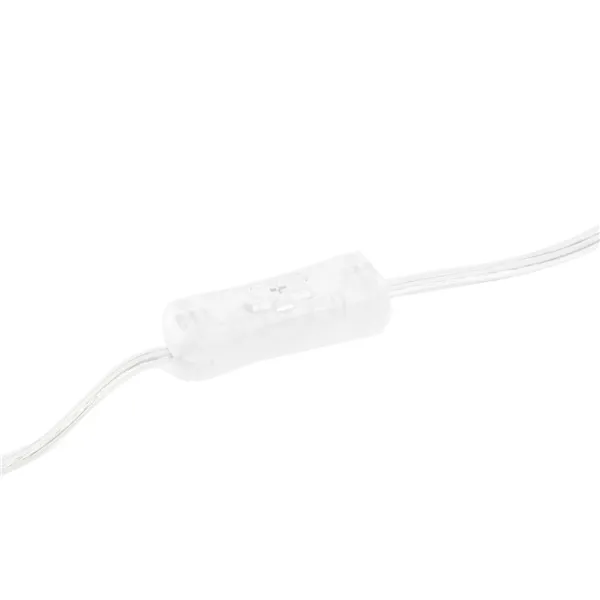 Desk lamp DKD Home Decor White Polyester Metal Marble 220 V 50 W (33 x 33 x 65 cm)