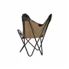 Armchair DKD Home Decor Brown Leather White Iron (70 x 70 x 90 cm)