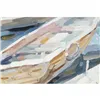 Canvas DKD Home Decor Blue Ship Mediterranean 120 x 4 x 90 cm 120 x 3,8 x 90 cm