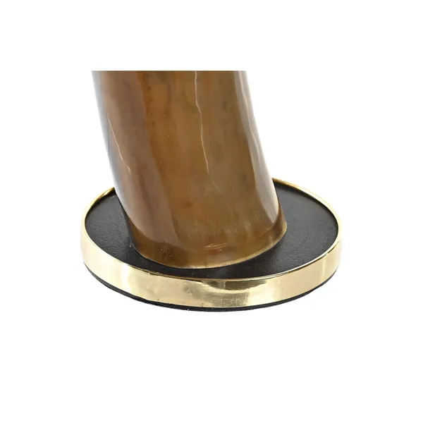 Decoration DKD Home Decor Metal Aluminium Resin Horn (10 x 10 x 48 cm)