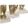 Decorative Figure DKD Home Decor White Golden Hands Loft 10 x 10 x 20 cm