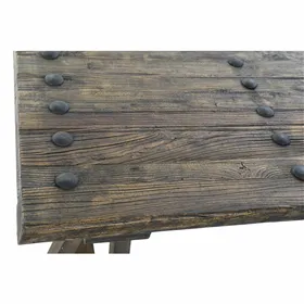 Centre Table DKD Home Decor Brown Black Wood 110 x 70 x 40 cm
