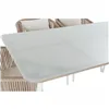 Table set with chairs DKD Home Decor Beige 78 cm 163 x 95 x 6 cm