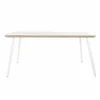Table set with chairs DKD Home Decor Beige 78 cm 163 x 95 x 6 cm