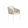 Table set with chairs DKD Home Decor Beige 78 cm 163 x 95 x 6 cm