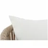 Table set with chairs DKD Home Decor Beige 78 cm 163 x 95 x 6 cm