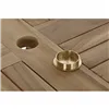 Garden furniture DKD Home Decor Brown 120 x 120 x 75 cm (5 Pieces)