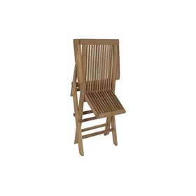 Garden chair DKD Home Decor Brown 57 x 47 x 90 cm Teak (57 x 47 x 90 cm)