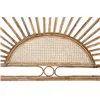 Headboard DKD Home Decor Natural Sunflower Wood Rattan 178 x 4 x 90 cm 178 x 4 x 127 cm