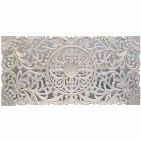 Headboard DKD Home Decor White Golden MDF Wood 180 x 4 x 90 cm