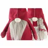 Decorative Figure DKD Home Decor Christmas Gnome Polyester (22 x 10 x 73 cm) (2 Units)