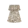 Lighting decoration DKD Home Decor Christmas Champagne Tree White (14 x 14 x 50 cm) (2 Units)