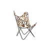 Armchair DKD Home Decor Brown White Iron 70 x 70 x 90 cm