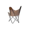 Armchair DKD Home Decor Brown White Iron 70 x 70 x 90 cm