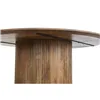 Dining Table DKD Home Decor Natural Mango wood 120 x 120 x 76 cm