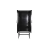 Cupboard DKD Home Decor Black Grey Resin Bone MDF Wood 75 x 40 x 181 cm