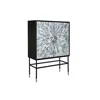 Sideboard DKD Home Decor Resin Bone MDF Wood White Black Grey 100 x 40 x 140 cm 22 x 40 x 140 cm