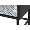 Sideboard DKD Home Decor Resin Bone MDF Wood White Black Grey 100 x 40 x 140 cm 22 x 40 x 140 cm