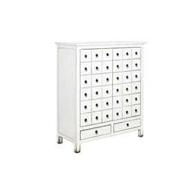 Chest of drawers DKD Home Decor White Oriental Lacquered 102 x 42 x 120 cm