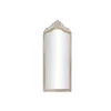 Wall mirror DKD Home Decor 68 x 3,5 x 175 cm 70 x 3,5 x 180 cm Crystal Natural White Mango wood Stripped