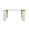 Dining Table DKD Home Decor White Mango wood 200 x 100 x 76 cm