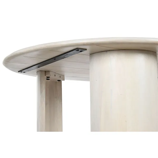Dining Table DKD Home Decor White Mango wood 200 x 100 x 76 cm