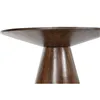 Dining Table DKD Home Decor Dark brown Mango wood 120 x 120 x 76 cm