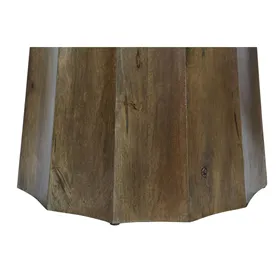 Dining Table DKD Home Decor Brown Black Beige Marble Mango wood 120 x 120 x 78 cm 120 x 120 x 76 cm