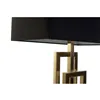 Desk lamp DKD Home Decor Black Golden Metal 60 W 240 V 38 x 23 x 78 cm