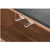 TV furniture DKD Home Decor Brown Black Natural Marble Acacia 145 x 45 x 60 cm