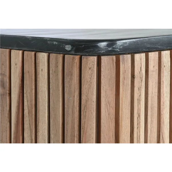 Centre Table DKD Home Decor Marble Acacia 115 x 65 x 45 cm