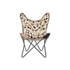 Armchair DKD Home Decor Beige Camel Iron 70 x 70 x 90 cm