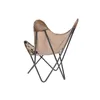 Armchair DKD Home Decor Beige Camel Iron 70 x 70 x 90 cm