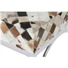 Bench DKD Home Decor Brown Beige Silver Camel Steel 122 x 41 x 44 cm