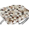 Bench DKD Home Decor Brown Beige Silver Camel Steel 53 x 40 x 43 cm