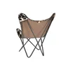 Armchair DKD Home Decor Cream Dark brown Iron 70 x 70 x 90 cm