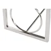 Bench DKD Home Decor Cream Silver Dark brown Steel 122 x 41 x 44 cm