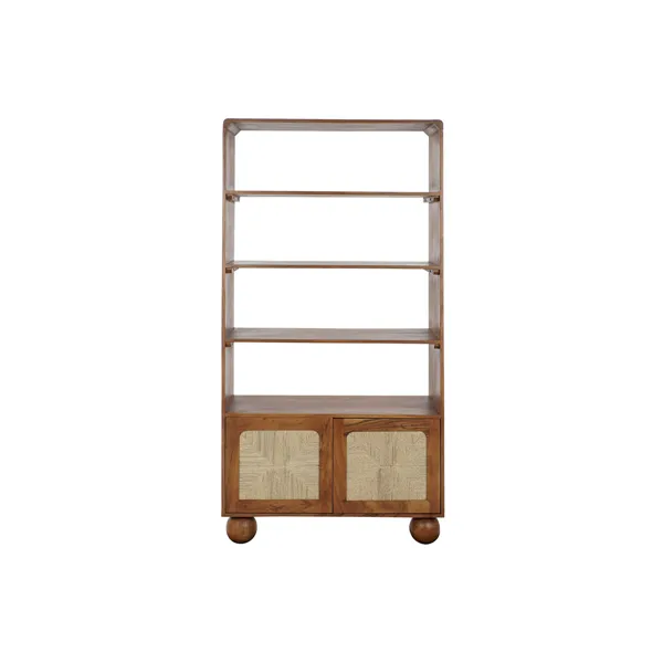 Shelves DKD Home Decor Brown Acacia 90 x 40 x 181 cm
