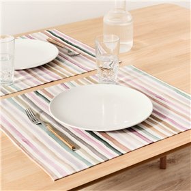Place mat Belum Naiara 4-100 Multicolour 50 x 40 cm Stripes 2 Units