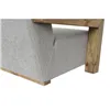 Sofa DKD Home Decor Natural Light grey Recycled Wood Modern 221 x 94 x 83 cm